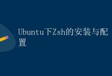 Ubuntu下Zsh的安装与配置|极客教程