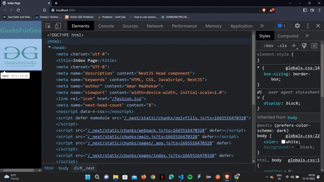 Next.js next/head Next.js next/head