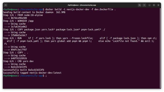 Next.js Docker Images Next.js Docker Images