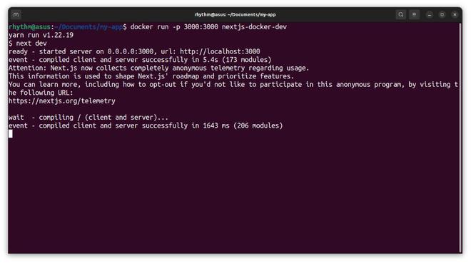 Next.js Docker Images Next.js Docker Images