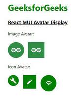 React MUI Avatar组件