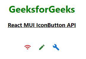 React MUI IconButton API