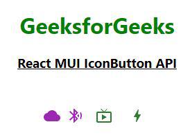 React MUI IconButton API