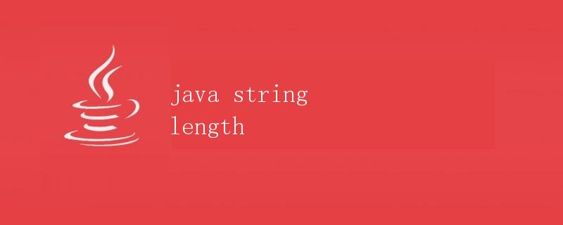 java string length