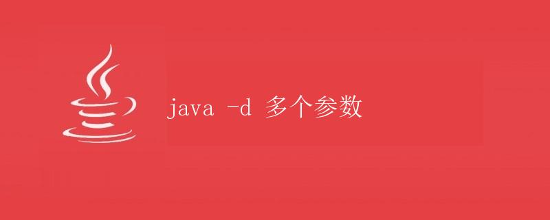 Java -d 多个参数