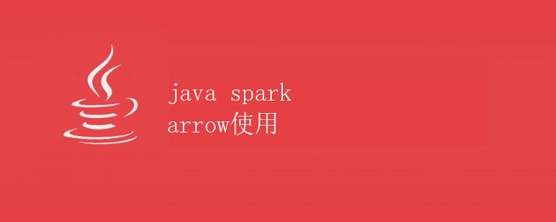 Java Spark Arrow使用