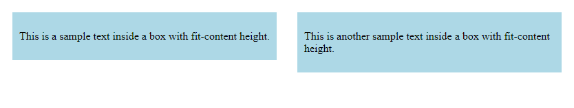 CSS height fit-content