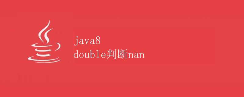 Java8中对double类型的NaN进行判断
