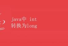 Java中int转换为long|极客教程