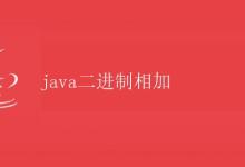Java二进制相加|极客教程
