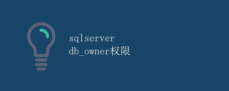 SQL Server db_owner权限详解