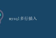 mysql多行插入|极客教程