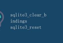 sqlite3_clear_bindings和sqlite3_reset详解|极客教程
