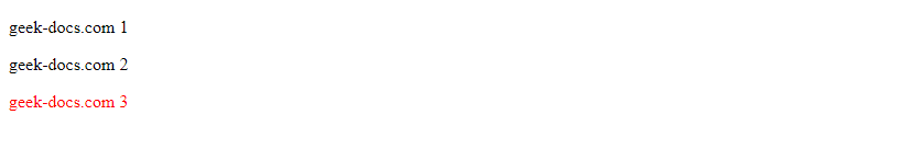 CSS last-of-type