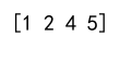 NumPy array删除元素