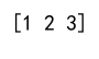 NumPy array删除元素