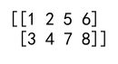 Numpy Stack