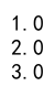 numpy.float64 object is not