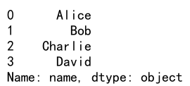 pandas dataframe loc iloc函数的使用方法