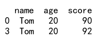 如何使用 pandas dataframe 的.loc属性来进行多条件筛选