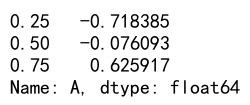 Pandas中使用agg和quantile方法详解