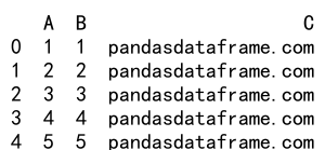 pandas append columns