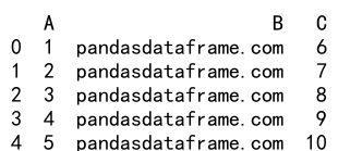 pandas append columns