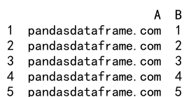 pandas append columns