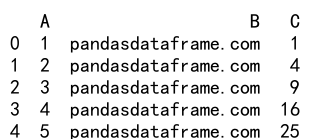 pandas append columns