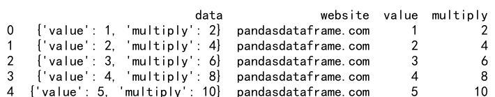 pandas apply 返回多列