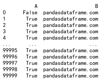 pandas astype bool 详细介绍