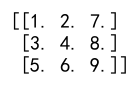 向 NumPy 数组添加列