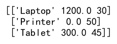 从DataFrame转换到Numpy数组