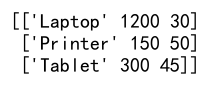 从DataFrame转换到Numpy数组