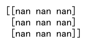 如何使用 NumPy 创建空数组