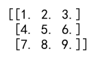 初始化一个空的 NumPy 数组