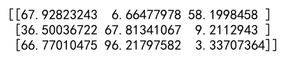 初始化一个空的 NumPy 数组