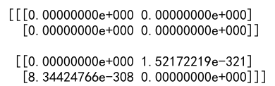 初始化一个空的 NumPy 数组