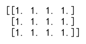 初始化空的 NumPy 数组