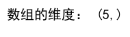 如何使用 Numpy 来获取数组的长度