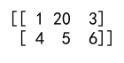 Numpy 2D Array 深入解析