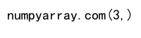 Numpy Array Shape 的详细介绍