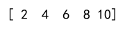 Numpy Array 的详细介绍