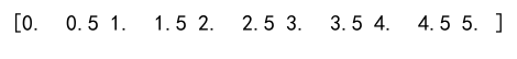 如何在使用numpy.arange() 时包含终点值