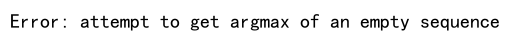 Numpy Argmax