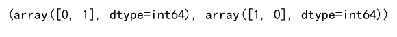 Numpy argmax 返回所有索引