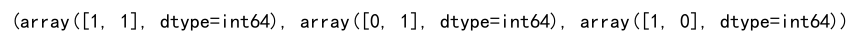 Numpy argmax 返回所有索引