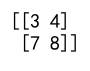 Numpy Array Slicing