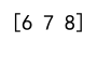 Numpy Array Slicing