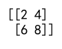 Numpy Array Slicing